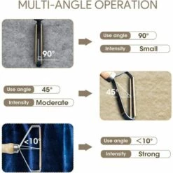 ECHOO 3 PCS Portable Lint Remover Wooden Sweater, Brosse Manuel Anti Poil, Anti-Peluche Rasoirs, Fuzz Rasoir, Portable Brosse Rasoir Vetements Peluche Pour La Maison, Rasoir Brosse Manuelle -Toilletage et hygiène du chien Soldes 51135502 3