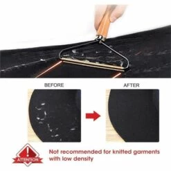 ECHOO 3 PCS Portable Lint Remover Wooden Sweater, Brosse Manuel Anti Poil, Anti-Peluche Rasoirs, Fuzz Rasoir, Portable Brosse Rasoir Vetements Peluche Pour La Maison, Rasoir Brosse Manuelle -Toilletage et hygiène du chien Soldes 51135502 5