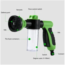 ZHUOXUAN L'ensemble D'outils De Bain Pour Animaux De Compagnie Comprend Une Rondelle Moussante, Un Peigne En Caoutchouc Pour Chien, Un Pulvérisateur De Mousse De Lavage De Mousse Pour Chien, Un Peigne Pour Chien En Caoutchouc Pour Brosse De Bain Pour Animaux De Co -Toilletage et hygiène du chien Soldes 51449381 4