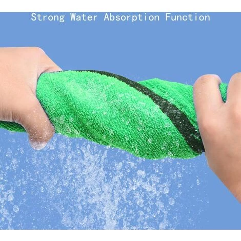 LITZEE Peignoir Pour Chien, Serviette De Bain Super Absorbante, Douche Séchage Rapide En Microfibre Multifonctions Pour Chat Puppy - 63,5 * 21CM Vert 3 LITZEE Peignoir Pour Chien, Serviette De Bain Super Absorbante, Douche Séchage Rapide En Microfibre Multifonctions Pour Chat Puppy - 63,5 * 21CM Vert – Image 3