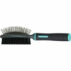 Brosse Double Taille L Pour Chiens - Zolux - Noir