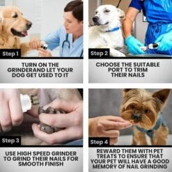 ELLE Lime à Ongles électrique Sans Fil Pour Chien Et Chat Rechargeable Ultra Silencieuse -Toilletage et hygiène du chien Soldes 51910073 3