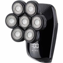 ZHUOXUAN Rasoir Chauve, Rasoir Electriques Hommes, Sèche-cheveux Autonome Rasoir Rechargeable Couteau à Barbe Pour Hommes Tête De Rasage Portable -Toilletage et hygiène du chien Soldes 52488238 5