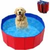 SUPERMARKET Pliable Piscine Baignoire,Piscine Chien Grand,Piscine Pour Animaux,Piscine Pliable Pour Chien,pour Chien/Chat Animal Extérieur Ou Intérieur(60 * 20 Cm)，Superma