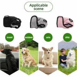Kartokner Couche Pour Chien,Lot De 3 Couches Chien Lavable Couches Réutilisables Pour Chien Lavables Culotte Pour Chien Femelle Serviettes Hygiéniques De Chien Pour Différents Types De Chiens S (S) -Toilletage et hygiène du chien Soldes 52827404 5