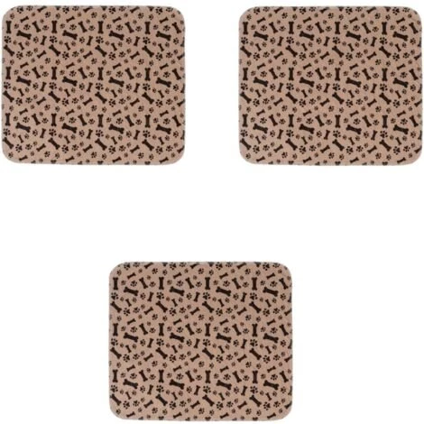 VERSAILLESFR Lot De Tapis Propreté Lavables Pour Chien Et Chiot, Réutilisables,Design à Plusieurs Couches,Absorbant Rapide, Tapis Educateur Anti-fuites Antidérapants Pour Chat Et Chien(3 Pièces) 40*60cm Marron,Versailles 1 VERSAILLESFR Lot De Tapis Propreté Lavables Pour Chien Et Chiot, Réutilisables,Design à Plusieurs Couches,Absorbant Rapide, Tapis Educateur Anti-fuites Antidérapants Pour Chat Et Chien(3 Pièces) 40*60cm Marron,Versailles