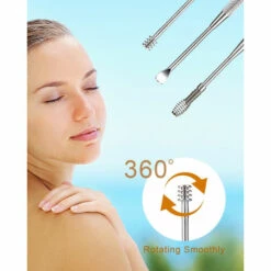 LIFCAUSAL 6 Pièces En Acier Inoxydable Spirale Ressort Oreille Choix Cuillère Cire Enlèvement Nettoyant Cueilleurs Ensemble Avec Boîte Soins De Santé Oreille Soins 7 LIFCAUSAL 6 Pièces En Acier Inoxydable Spirale Ressort Oreille Choix Cuillère Cire Enlèvement Nettoyant Cueilleurs Ensemble Avec Boîte Soins De Santé Oreille Soins -Toilletage et hygiène du chien Soldes 53285129 3