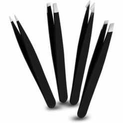 ILOVEMILAN Lot De 4 Pinces à épiler En Acier Inoxydable Pour Sourcils, épilation Des Poils Incarnés, Outil De Beauté Pour Homme Et Femme