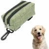 ALMI Distributeur Sac A Crottes Chien, Distributeur De Sacs à Déjections Canines Avec Mousqueton Et Double Compartiments, Distributeur De Sacs Ramasse-crottes Pour Chiens De Grande Capacité