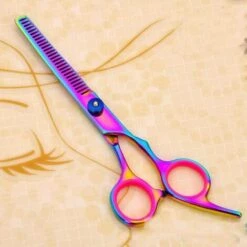 TANABATA Ciseaux Coilettage Chien Chat Crofessionnel Ciseaux Animaux Avec Embout Round Ensemble De Ciseaux De Coiffure En Acier Inoxydable -Toilletage et hygiène du chien Soldes 53776954 3