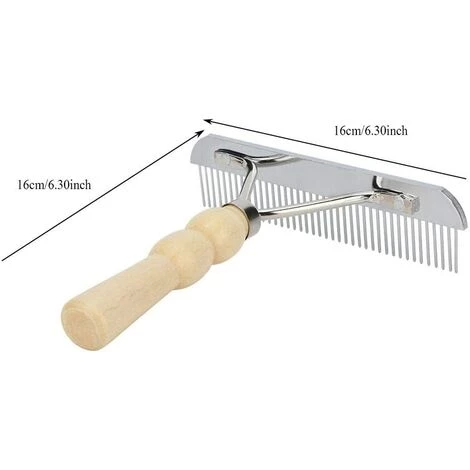 ECHOO Peigne Pour Chien Poignée En Bois Peigne De Toilettage Pour Chat Chat Épilation Pour Chien Peigne De Toilettage Pour Animal De Compagnie 2 ECHOO Peigne Pour Chien Poignée En Bois Peigne De Toilettage Pour Chat Chat Épilation Pour Chien Peigne De Toilettage Pour Animal De Compagnie – Image 2