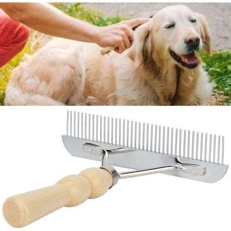 ECHOO Peigne Pour Chien Poignée En Bois Peigne De Toilettage Pour Chat Chat Épilation Pour Chien Peigne De Toilettage Pour Animal De Compagnie 3 ECHOO Peigne Pour Chien Poignée En Bois Peigne De Toilettage Pour Chat Chat Épilation Pour Chien Peigne De Toilettage Pour Animal De Compagnie – Image 3