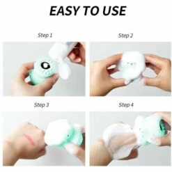 GDRHVFD Silicone Poulpe De Nettoyage De Nettoyage Complet Massager Massageur Fauche Profond Soin De La Peau Soins De La Peau Exposée Massage Massage À La Main Brosse Manuelle Manuelle Manuelle De Nettoyage Facial (Bleu, Vert) -Toilletage et hygiène du chien Soldes 54324985 4