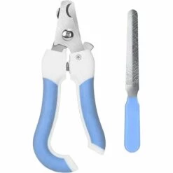 CADEAUX Coupe-ongles Et Coupe-ongles Pour Chien Et Chat, Protection De Sécurité Pour éviter Les Coupures Excessives, Lime à Ongles Gratuite, Lame Tranchante à Capteur Rapide - Outil De Toilettage Professionnel Pour Animaux De Compagnie, Bleu (1 Pièce)