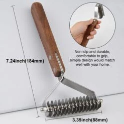 TINOR Peigne Et Brosse De Toilettage Pour Chiens Et Chats Râteau à Sous-Poil (8.5cm) -Toilletage et hygiène du chien Soldes 54679201 5