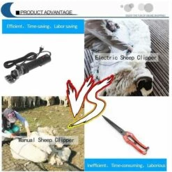 TINOR 690W Tondeuse à Moutons Machine Tondeuse Electrique Professionnelle Pour Moutons … (Noir) -Toilletage et hygiène du chien Soldes 54679732 3