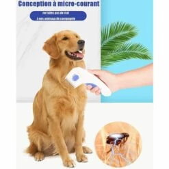 Peigne à Puces électrique Pour Chiens Et Chats,Triomphe Courant Fort Peigne Anti Poux éLectrique Pour Animaux De Compagnie Avec Peignes De Nettoyage Dents En Antirouille Sécuritaires 8 Peigne à Puces électrique Pour Chiens Et Chats,Triomphe Courant Fort Peigne Anti Poux éLectrique Pour Animaux De Compagnie Avec Peignes De Nettoyage Dents En Antirouille Sécuritaires -Toilletage et hygiène du chien Soldes 54830750 4