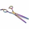 TINOR Ciseaux De Toilettage Pour Chien - Ciseaux De 6.5" : Arrondi, Coupe Et Amincissement - Peignes - Couleur Ciseaux à Dents