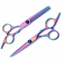 TINOR Ciseaux De Toilettage Pour Chien - Ciseaux De 6.5" : Arrondi, Coupe Et Amincissement - Peignes - Couleur Ciseaux à Dents -Toilletage et hygiène du chien Soldes 54847781 3