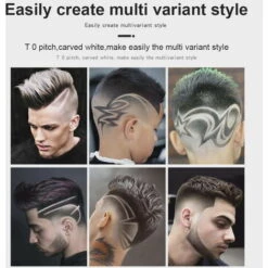 SUPERSELLER Tondeuse à Cheveux Professionnelle Coupe De Coiffure Pour Hommes Outil De Sculpture De Machine De Coupe De Cheveux électrique Rechargeable - Multicolore - Multicolore -Toilletage et hygiène du chien Soldes 54922313 3