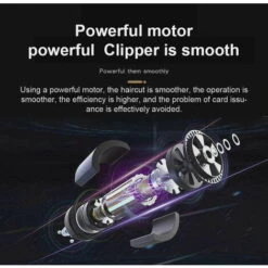 SUPERSELLER Tondeuse à Cheveux Professionnelle Coupe De Coiffure Pour Hommes Outil De Sculpture De Machine De Coupe De Cheveux électrique Rechargeable - Multicolore - Multicolore -Toilletage et hygiène du chien Soldes 54922313 5