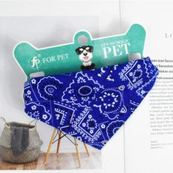 CADEAUX Lot De 4 Colliers Bandana Pour Chien Avec Boucle Réglable - Pour Petits Chiens Et Chats - Taille M -Toilletage et hygiène du chien Soldes 54959868 3