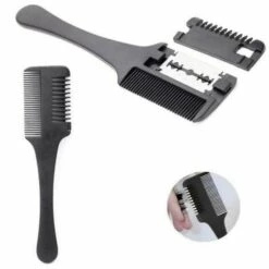 REGALI Peigne De Coupe De Cheveux Avec Des Lames De Rasoir Ciseaux De Coiffeur Coiffure Amincissante -Toilletage et hygiène du chien Soldes 55344447 5