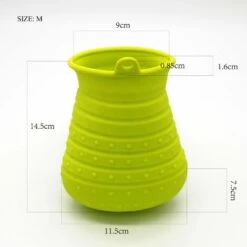 ILOVEMILAN Nettoyeur De Patte De Chien, Patte De Chien Cleaner Avec Serviette De Nettoyage Pour Patte D'Animal Familier Pour Chiens Chats Massage Toilettage Sale Griffes De Chien(Vert) -Toilletage et hygiène du chien Soldes 55608957 5