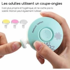 LRISHOM 6 Tetes De Meulage Ensemble Affuteur D'Ongles Manucure Electrique Pour Bebes Et Enfants Manucure Coupe-Ongles Bebe, Vert -Toilletage et hygiène du chien Soldes 55737323 3