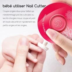 LRISHOM 6 Tetes De Meulage Ensemble Affuteur D'Ongles Manucure Electrique Pour Bebes Et Enfants Manucure Coupe-Ongles Bebe, Vert -Toilletage et hygiène du chien Soldes 55737323 4