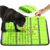 Fei Yu Tapis De Fouille Chien, Interactif Jouet Intelligent Chiens Lavables Alimentation Lente Jouet Le Stress Release Pad (Vert)