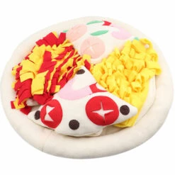 BENOBBY KIDS Taille Du Jouet Pour Chien à Pizza Pour Renifleurs Pour Animaux De Compagnie: Tapis De Reniflement De Visage De Chien De 50 * 50CM, Jeu D'alimentation Interactif, Résolvez Le Problème De L'ennui, Encouragez Les Compétences Naturelles De Recherche De Nourr