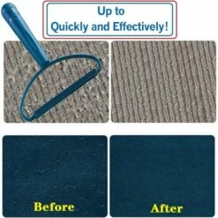 Ensoleillé Rasoir Anti-peluches Portable - Rasoir Manuel - Double Brosse Réutilisable Pour Enlever Les Poils De Pull, Manteau, Moquette, Poils D'animaux - Bleu 8 Ensoleillé Rasoir Anti-peluches Portable - Rasoir Manuel - Double Brosse Réutilisable Pour Enlever Les Poils De Pull, Manteau, Moquette, Poils D'animaux - Bleu -Toilletage et hygiène du chien Soldes 56530918 4