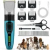 ZHUOXUAN Tondeuses électriques Pour Animaux De Compagnie Tondeuse De Toilettage Professionnelle Sans Fil Rechargeable Pour Animaux De Compagnie
