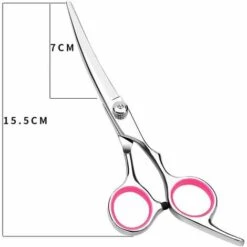 LONGZIMING Ciseaux Coiffure De Chien, Ciseaux De Toilettage En Acier Inoxydable Lame Gromming Courbé Pour Chiens Animaux De Compagnie 8 LONGZIMING Ciseaux Coiffure De Chien, Ciseaux De Toilettage En Acier Inoxydable Lame Gromming Courbé Pour Chiens Animaux De Compagnie -Toilletage et hygiène du chien Soldes 56760709 4