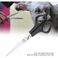 LONGZIMING Ciseaux à Poils D'animaux De Compagnie Chien Chat Ciseaux De Toilettage Légers Ciseaux Droits Avec Lame Amincissante Professionnelle Pour Toiletteurs Pour Animaux De Compagnie(Thinning Tooth Scissor) -Toilletage et hygiène du chien Soldes 56760710 3