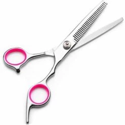 LONGZIMING Ciseaux De Toilettage Pour Chiens, Ciseaux De Toilettage En Acier Inoxydable Ciseaux Lame Incurvée Gromming Chien Chat Salon De Coiffure/Ciseaux Courbes