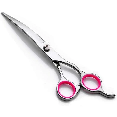 LONGZIMING Ciseaux Toilettage Chien, 6'' Ciseaux Professionnel En Acier Inoxydable Ciseaux Coiffure De Chien Lame Gromming Courbé Pour Chien 1 LONGZIMING Ciseaux Toilettage Chien, 6'' Ciseaux Professionnel En Acier Inoxydable Ciseaux Coiffure De Chien Lame Gromming Courbé Pour Chien