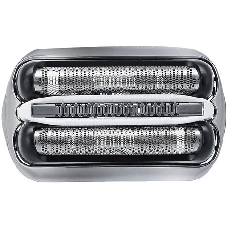 ASUPERMALL Remplacement De La Grille Et Du Couteau De La Tete De Rasoir Pour Braun 3 Series 300S 301S 310S 320S 330S 340S 360S 380S 3000S, Argent 2 ASUPERMALL Remplacement De La Grille Et Du Couteau De La Tete De Rasoir Pour Braun 3 Series 300S 301S 310S 320S 330S 340S 360S 380S 3000S, Argent – Image 2