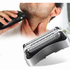 ASUPERMALL Remplacement De La Grille Et Du Couteau De La Tete De Rasoir Pour Braun 3 Series 300S 301S 310S 320S 330S 340S 360S 380S 3000S, Argent 9 ASUPERMALL Remplacement De La Grille Et Du Couteau De La Tete De Rasoir Pour Braun 3 Series 300S 301S 310S 320S 330S 340S 360S 380S 3000S, Argent -Toilletage et hygiène du chien Soldes 57112043 5