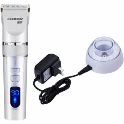 MACARON Tondeuse Chien Chat Professionnelle Tondeuse Pour Chiens Toilettage Charge Rapide Silencieuse 360º Rechargeable Sans Fil Rasoir Poil Long Epais Lame Détachable Et Lavable Avec 4 Peignes LO-Ron -Toilletage et hygiène du chien Soldes 57139706 3