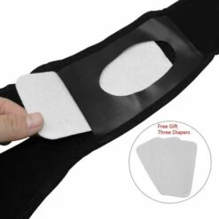 LTS FAFA Culotte Chiennes Chaleurs Culotte Menstruelle Pour Chien Lot De 3 Avec 9 Serviettes Hygiéniques Pantalon De Périodes Physiologiques Protection Femelles Lavables, Noir L -Toilletage et hygiène du chien Soldes 57166841 3