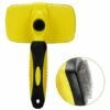 MONLY Brosse Autonettoyante Pour Chien Et Chat Convient Pour Les Poils Longs Convient Pour Les Petits Animaux De Grande Taille