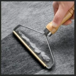 GDRHVFD Rasoir Portable En Tissu Anti-Peluches Pour Vêtements, Manteau Tissé, Tapis, Poils D'Animaux (Marron1) Accessoire De Nettoyage