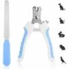 ALMI Coupe-ongles Pour Animaux Domestiques, Lime à Ongles Pour Chien, Tondeuse Professionnelle Avec Protection Et Verrouillage De Sécurité, Coupe-griffes Pour Chiens Et Chats(bleu)