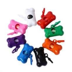 AIDUCHO Sacs à Déjections Canines Avec Distributeur Et Clip Pour Laisse Sacs à Déjection Canine Sac Pour Caca De Chien Sac Ramasse-crottes Portable Avec Deux Distributeurs Et Clips Pour Laisse（vert） -Toilletage et hygiène du chien Soldes 58489541 3