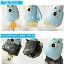 AIDUCHO Ramasse Crotte Pour Chien Portable, Pelle Ramasse Crotte Pour Chien, Pince Ramasse Crotte Chien, Pelles Et Sacs Ramasse-Crottes Chien, Ramasse Crotte Pour Chiens Et Chats 31 * 13 Cm（bleu） -Toilletage et hygiène du chien Soldes 58489849 4