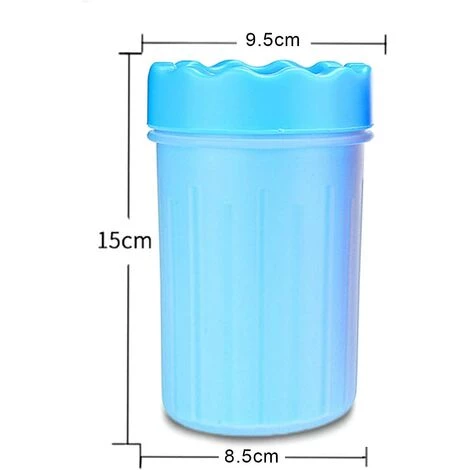 TINOR Nettoyeur De Patte Pour Chien, Portable Laveur De Patte De Chien, Upgrade Dog Paw Cleaner, Portable Laveur De Patte De Chien Brosse De Nettoyage Pour Animal(Bleu) 2 TINOR Nettoyeur De Patte Pour Chien, Portable Laveur De Patte De Chien, Upgrade Dog Paw Cleaner, Portable Laveur De Patte De Chien Brosse De Nettoyage Pour Animal(Bleu) – Image 2