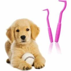 EINEMGELD Crochet à Tiques Pince à Tiques | Différents Crochets Pour Toutes Les Tailles De Tiques | Enlever Les Tiques En Douceur En Quelques Secondes | Rose