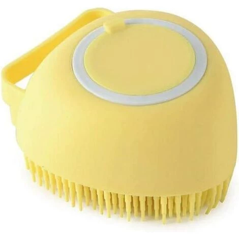 EINEMGELD Brosse De Shampooing Pour Animaux De Compagnie, Brosse De Bain De Nettoyage De Chat De Chien En Caoutchouc De Coeur, Peigne De Massage De Spa De Silicone,outil De Toilettage De Douche Pour Lépilation 1 EINEMGELD Brosse De Shampooing Pour Animaux De Compagnie, Brosse De Bain De Nettoyage De Chat De Chien En Caoutchouc De Coeur, Peigne De Massage De Spa De Silicone,outil De Toilettage De Douche Pour Lépilation